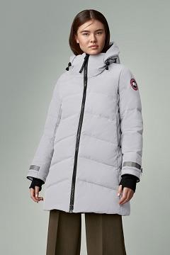 Chamarras Canada Goose Mujer Mexico - Merritt Abrigos Blancos ED0613985